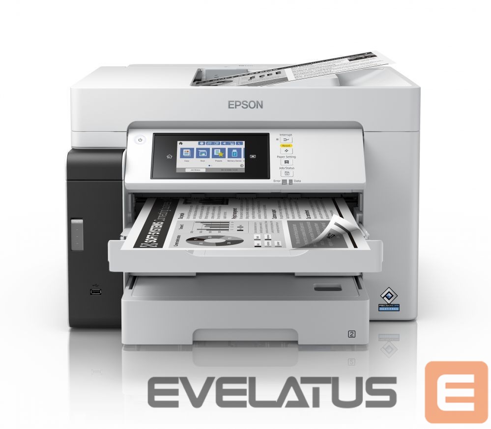 Принтер EPSON Multifunctional printer EcoTank M15180 Contact image sensor (CIS), 3-in-1, Wi-Fi, Black and white