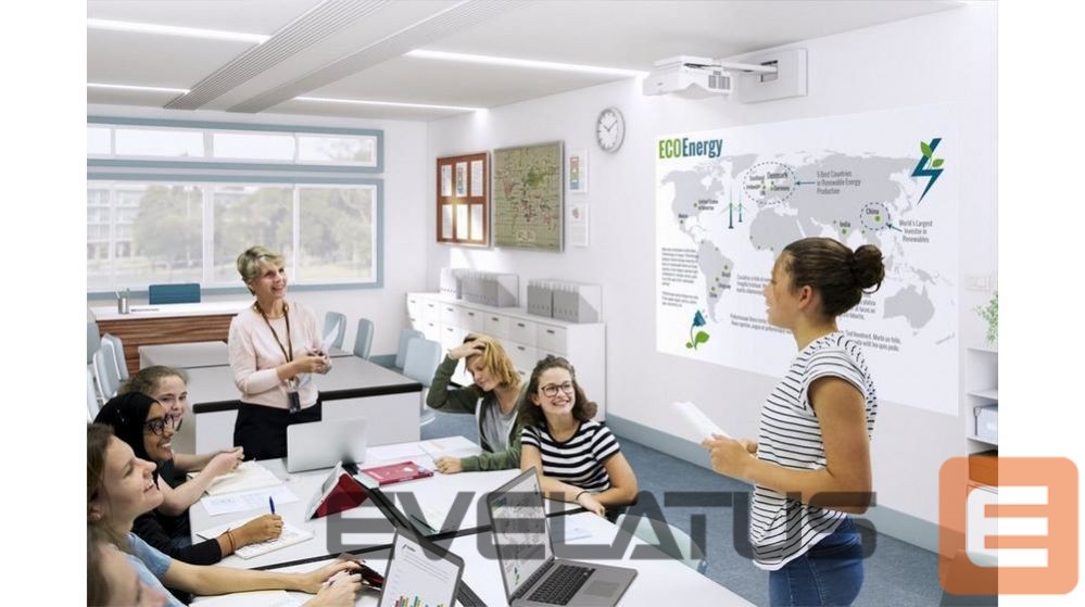 Принтер EPSON EB-775F Full HD 3LCD Projector 1920x1080/4100Lm/16:9/2.500.000:1, Black