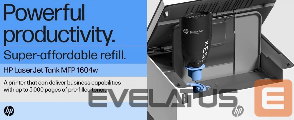 Принтеры HP HP LaserJet Tank MFP 1604W Printer