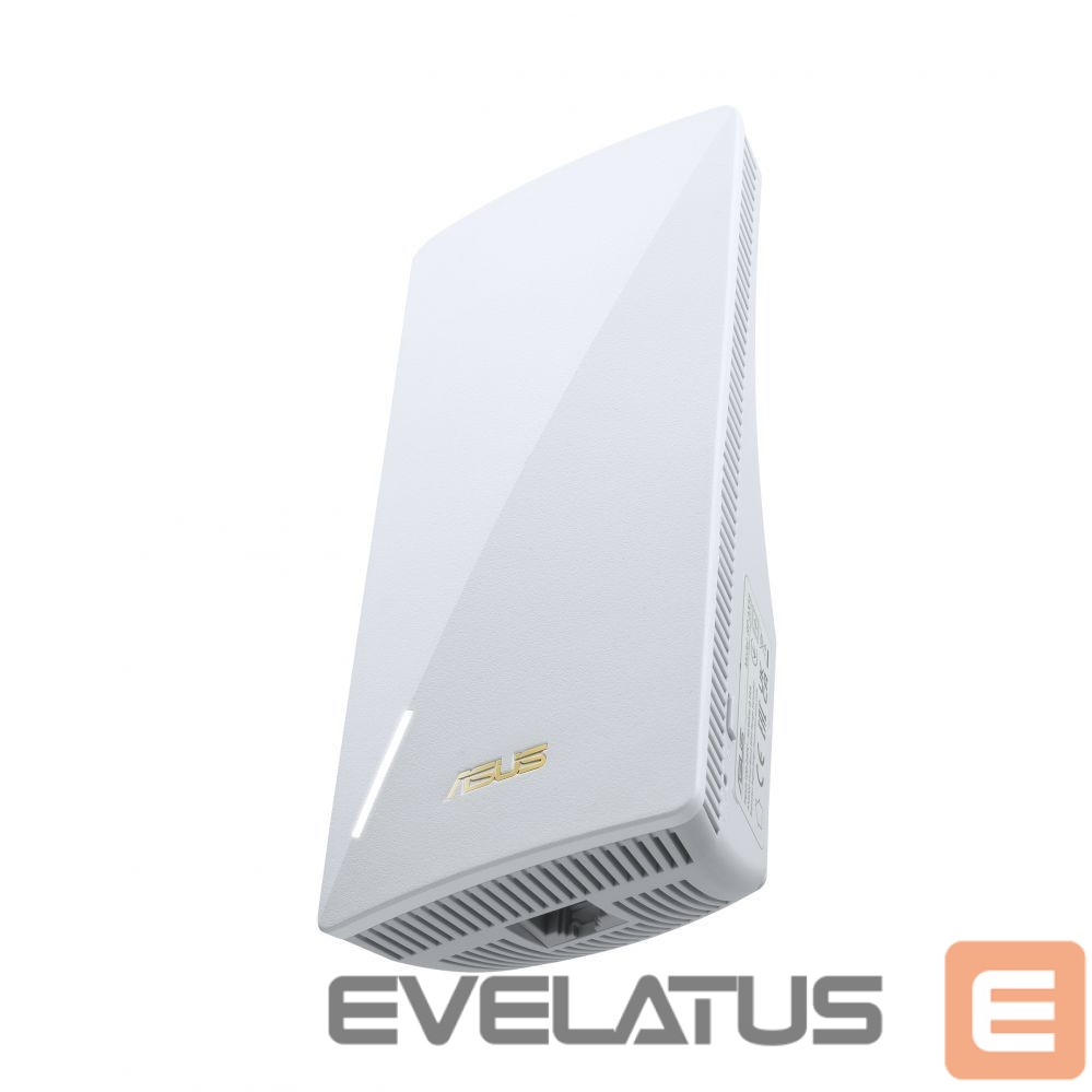 Роутер Asus AX3000 Dual-band WiFi 6 Range Extender (EU) | RP-AX58 | 802.11ax | 574+2402 Mbit/s | 10/100/1000 Mbit/s | Ethernet LAN (RJ-45) ports 1 | Mesh Support Yes | MU-MiMO No | No mobile broadband | Antenna type Internal