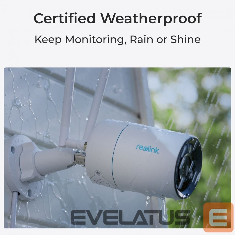 Веб камера Reolink W330 4K WiFi 6 Surveillance Camera, Faster Speed & Higher Stability, White