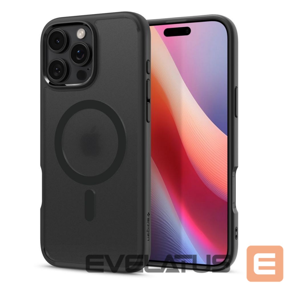 Чехол на заднюю панель Spigen Spigen Ultra Hybrid Mag Case with MagSafe for iPhone 16 Pro Max - Black