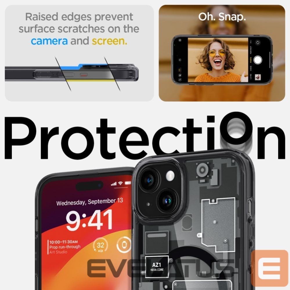Другие товары Spigen Transparent || White