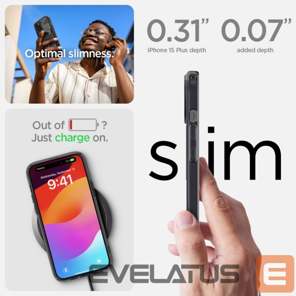 Другие товары Spigen Transparent || White