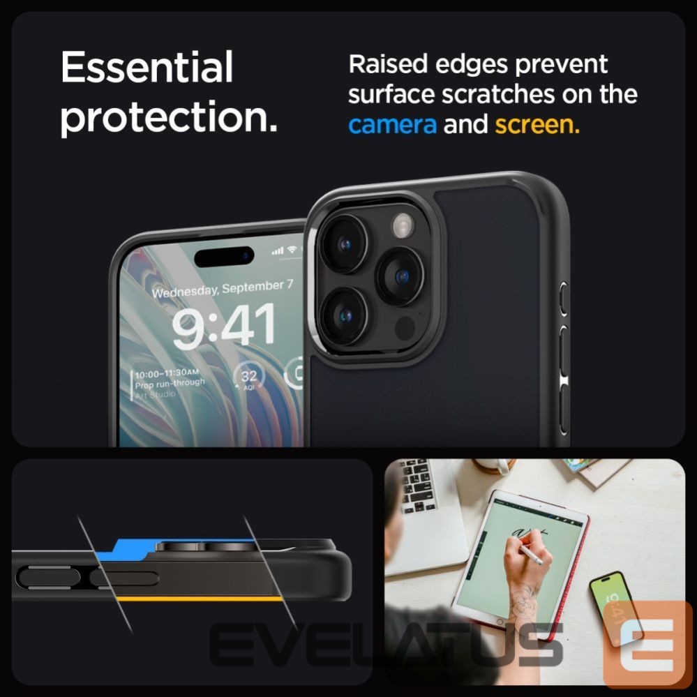 Другие товары Spigen Transparent || Black