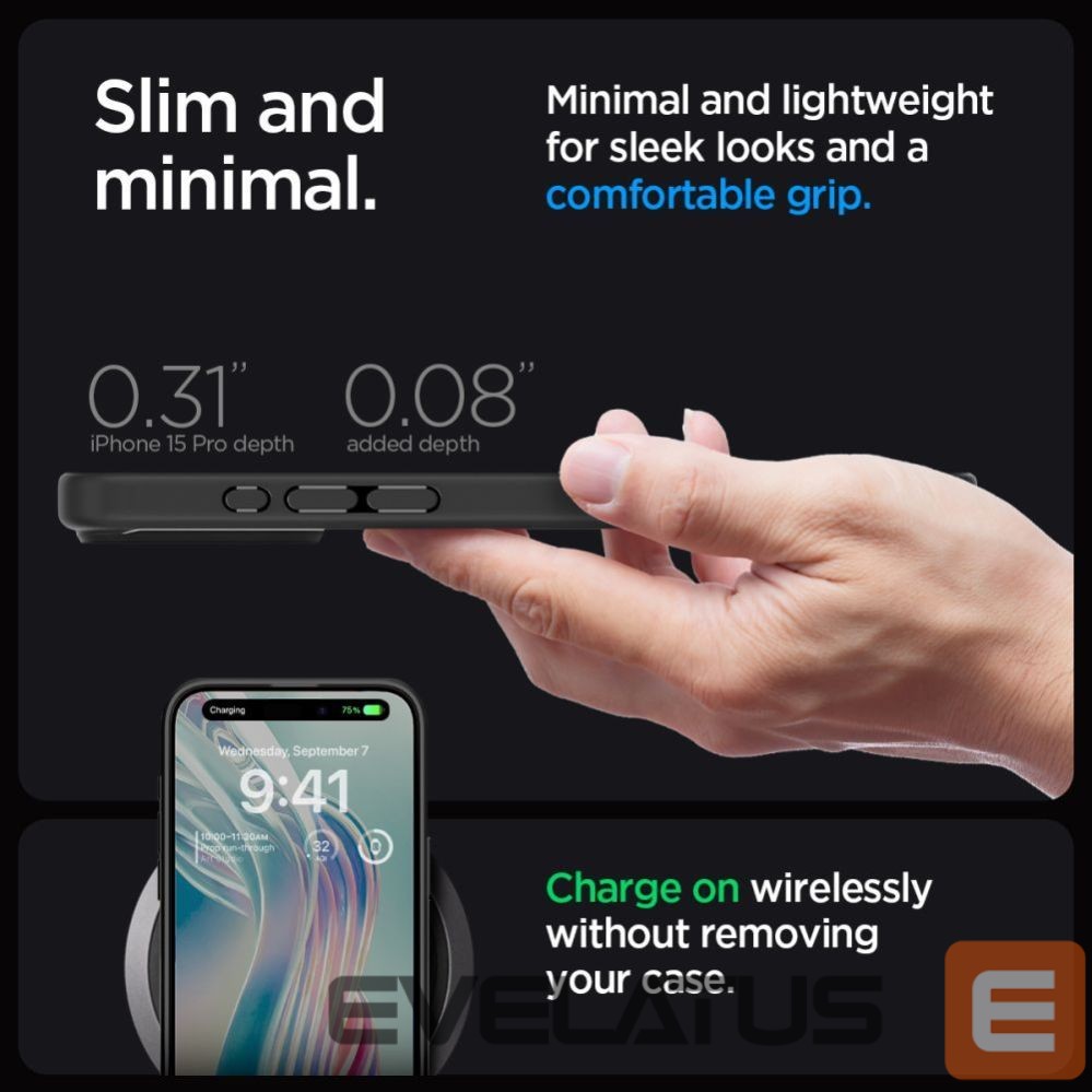 Другие товары Spigen Transparent || Black