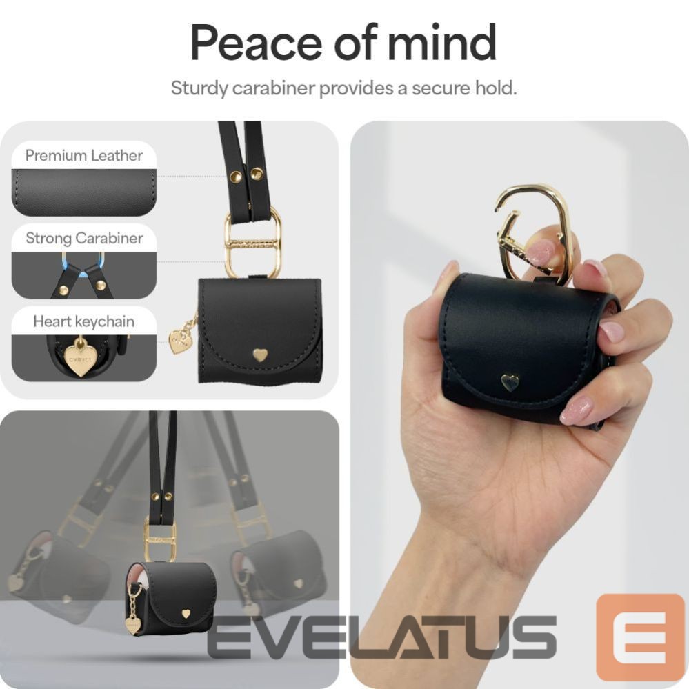 Другие товары Spigen Spigen Cyrill Mini Bag for AirPods 4 - Black