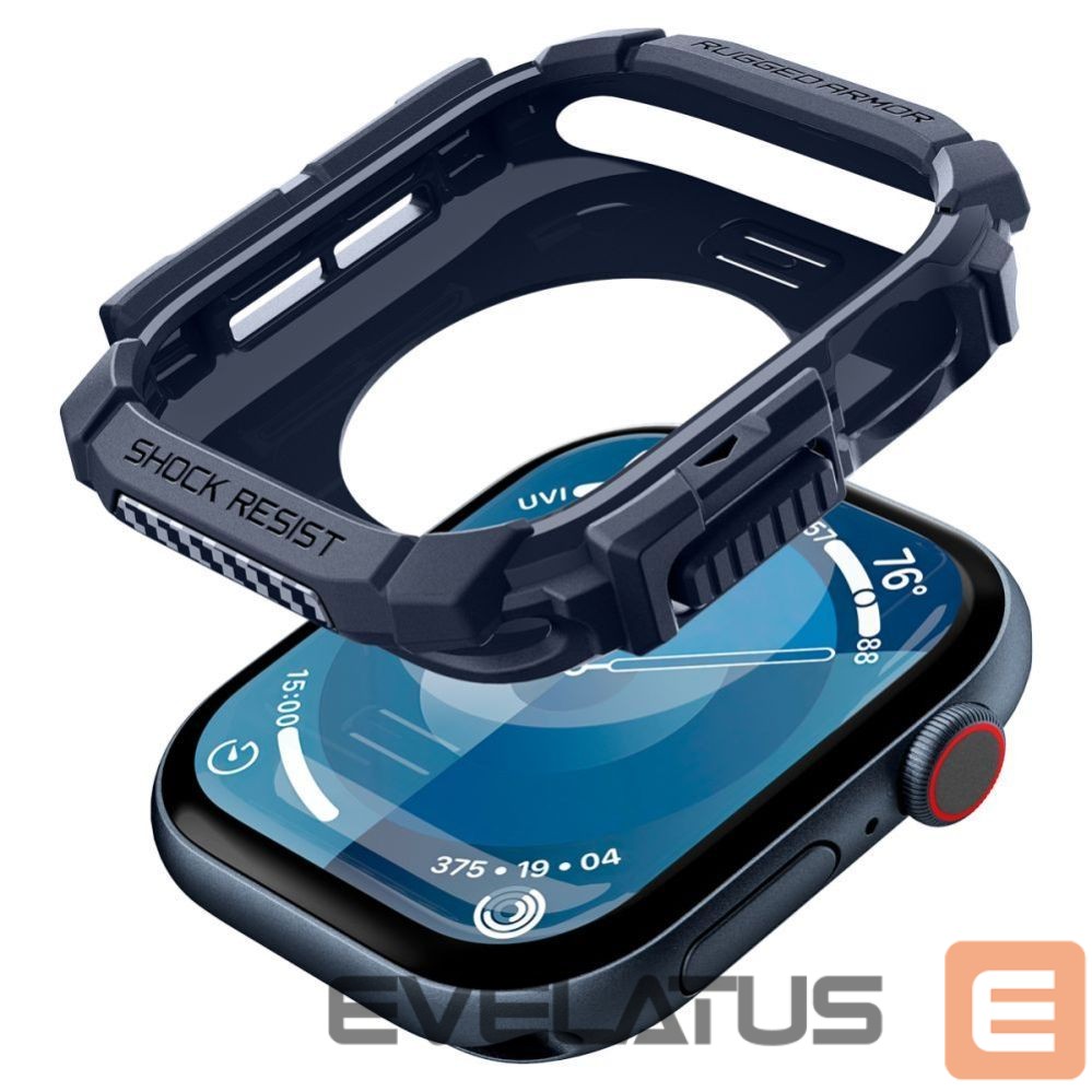 Другие товары Spigen Spigen Rugged Armor Case for Apple Watch 10 46mm - Navy Blue