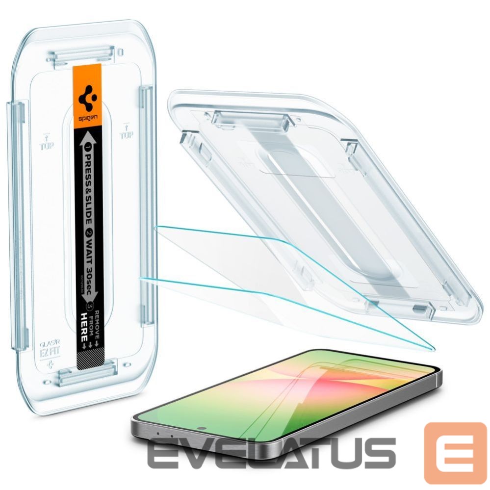 Другие товары Spigen Spigen Glas.tR EZ Fit Tempered Glass for Samsung Galaxy S24 FE (2 pcs.)