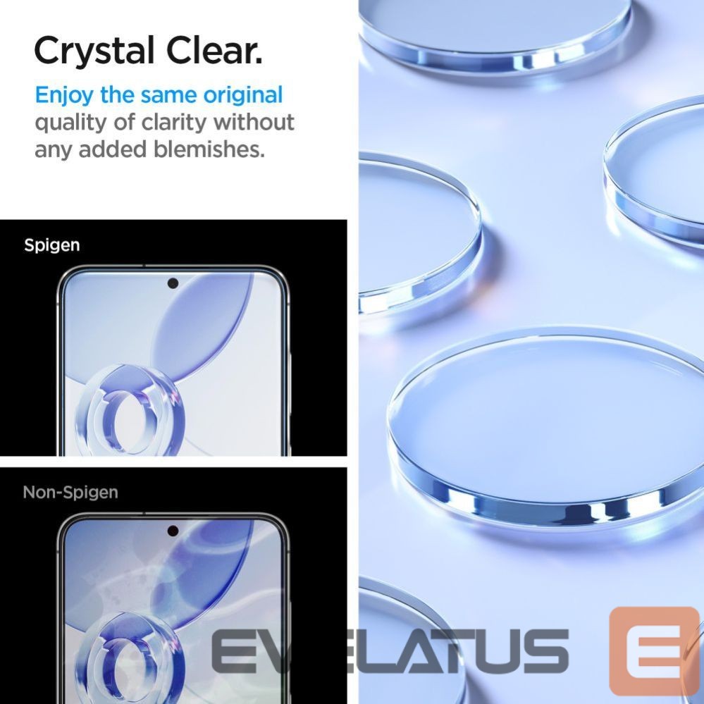 Другие товары Spigen Spigen Glas.tR EZ Fit Tempered Glass for Samsung Galaxy S24 FE (2 pcs.)