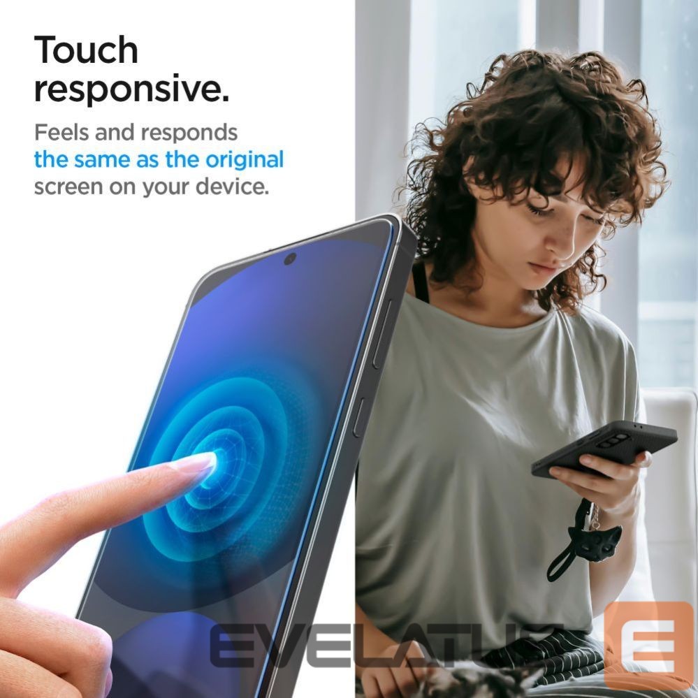 Другие товары Spigen Spigen Glas.tR EZ Fit Tempered Glass for Samsung Galaxy S24 FE (2 pcs.)