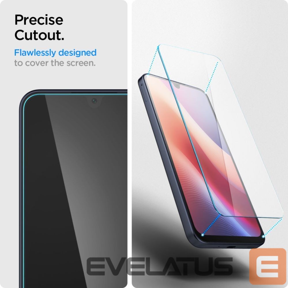 Другие товары Spigen Spigen Glas.tR Slim 2-Pack Tempered Glass for Samsung Galaxy A16 4G / 5G - Transparent