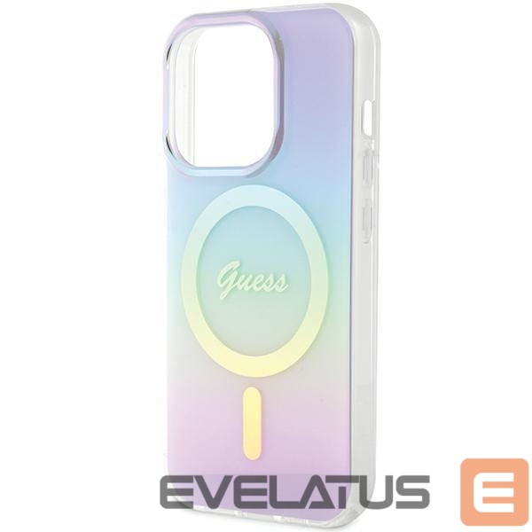 Другие товары Guess Guess GUHMP15LHITSU iPhone 15 Pro 6.1" purple/purple hardcase IML Iridescent MagSafe