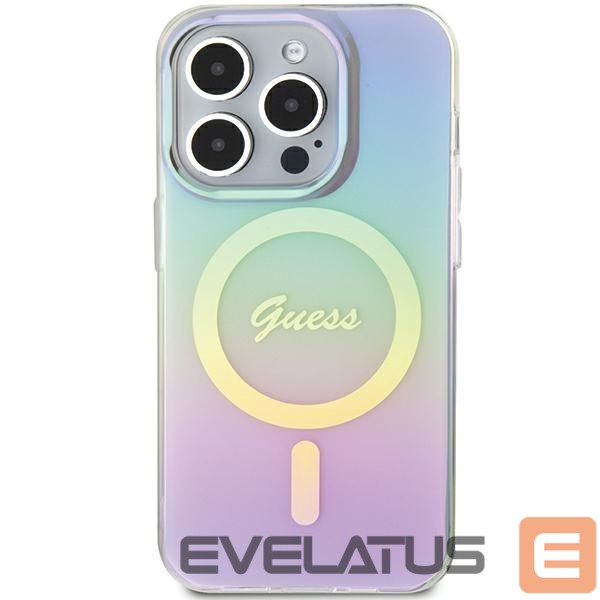 Другие товары Guess Guess GUHMP15LHITSU iPhone 15 Pro 6.1" purple/purple hardcase IML Iridescent MagSafe