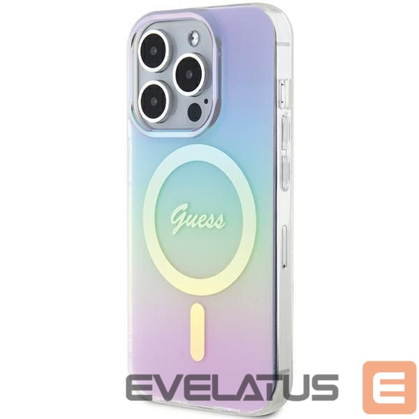 Другие товары Guess Guess GUHMP15XHITSU iPhone 15 Pro Max 6.7" purple/purple hardcase IML Iridescent MagSafe