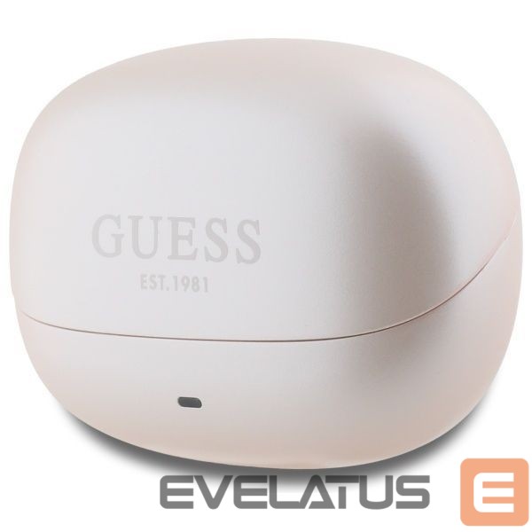 Другие товары Guess Guess Bluetooth Headphones GUTWST88MCTGP TWS + Docking Station Pink Capsule Printed Logo