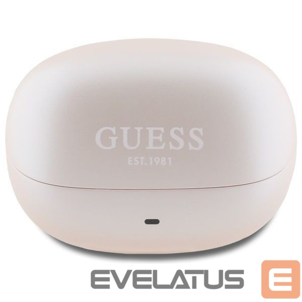 Другие товары Guess Guess Bluetooth Headphones GUTWST88MCTGP TWS + Docking Station Pink Capsule Printed Logo