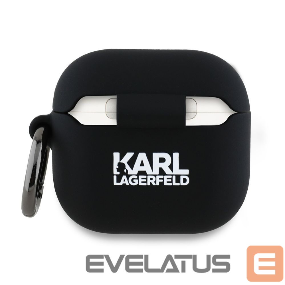 Другие товары Karl Lagerfeld Karl Lagerfeld Silicone Karl Head 3D Case for AirPods 4 - Black