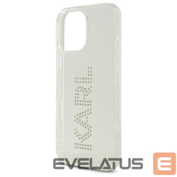 Другие товары Karl Lagerfeld Karl Lagerfeld KLHCP16XHKLSTDCT iPhone 16 Pro Max 6.9" Clear Hard Case IML Rhinestones Logo