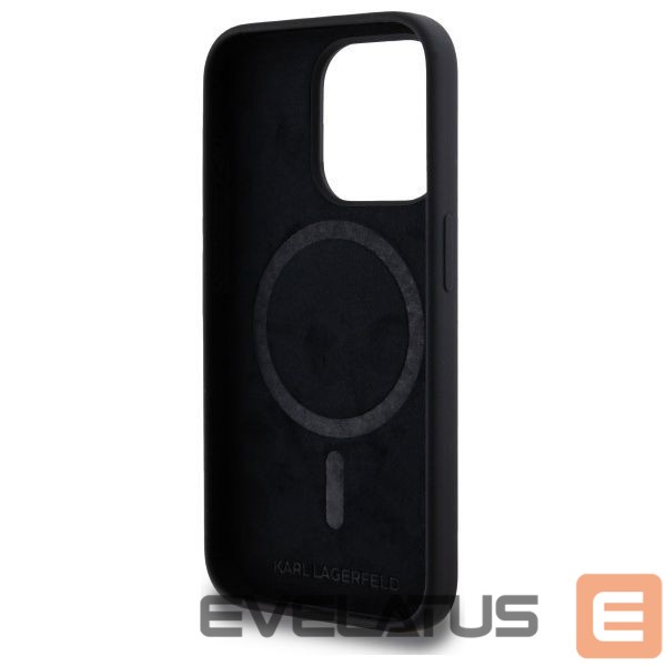 Другие товары Karl Lagerfeld Karl Lagerfeld KLHMP15LSKHPPLK iPhone 15 Pro 6.1" black/black hardcase Silicone Karl Head Print MagSafe