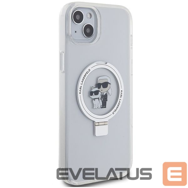 Другие товары Karl Lagerfeld Karl Lagerfeld KLHMP15MHMRSKCH iPhone 15 Plus / 14 Plus 6.7" white/white hardcase Ring Stand Karl&Choupette MagSafe