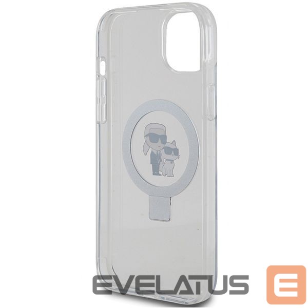 Другие товары Karl Lagerfeld Karl Lagerfeld KLHMP15MHMRSKCH iPhone 15 Plus / 14 Plus 6.7" white/white hardcase Ring Stand Karl&Choupette MagSafe