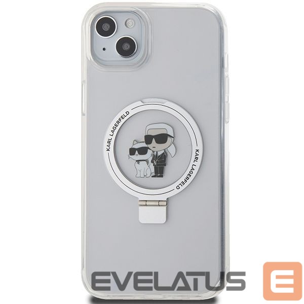Другие товары Karl Lagerfeld Karl Lagerfeld KLHMP15MHMRSKCH iPhone 15 Plus / 14 Plus 6.7" white/white hardcase Ring Stand Karl&Choupette MagSafe