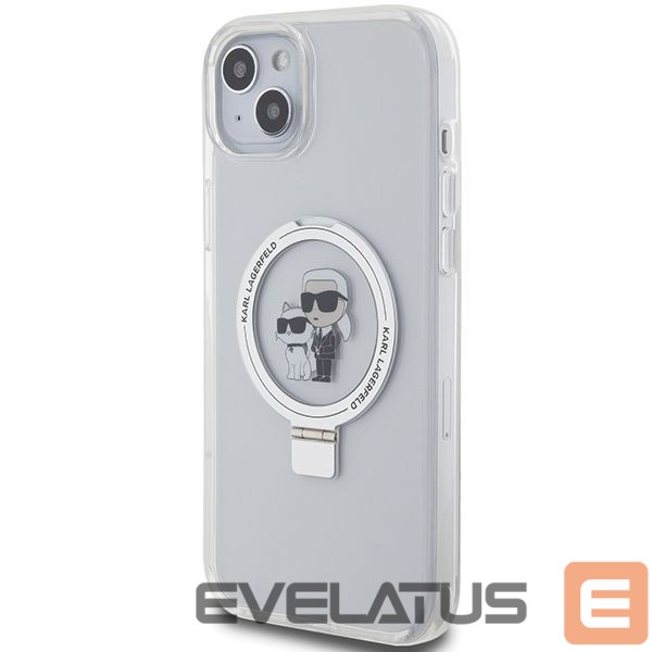 Другие товары Karl Lagerfeld Karl Lagerfeld KLHMP15MHMRSKCH iPhone 15 Plus / 14 Plus 6.7" white/white hardcase Ring Stand Karl&Choupette MagSafe
