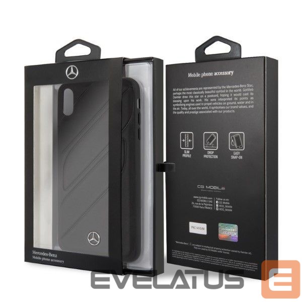 Другие товары Mercedes-Benz Mercedes New Organic I iPhone XS Max Case - Black