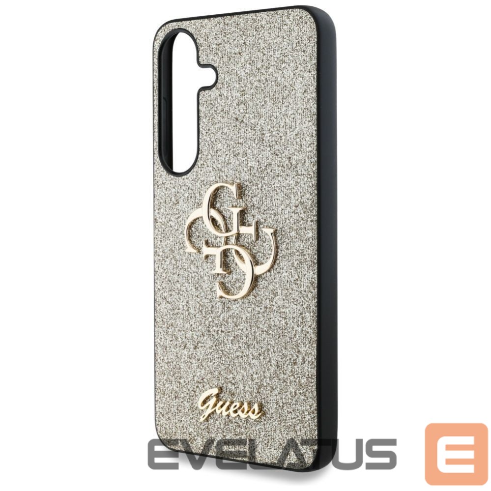 Другие товары Guess Guess Fixed Glitter Big 4G Metal Logo case for Samsung Galaxy S25 gold