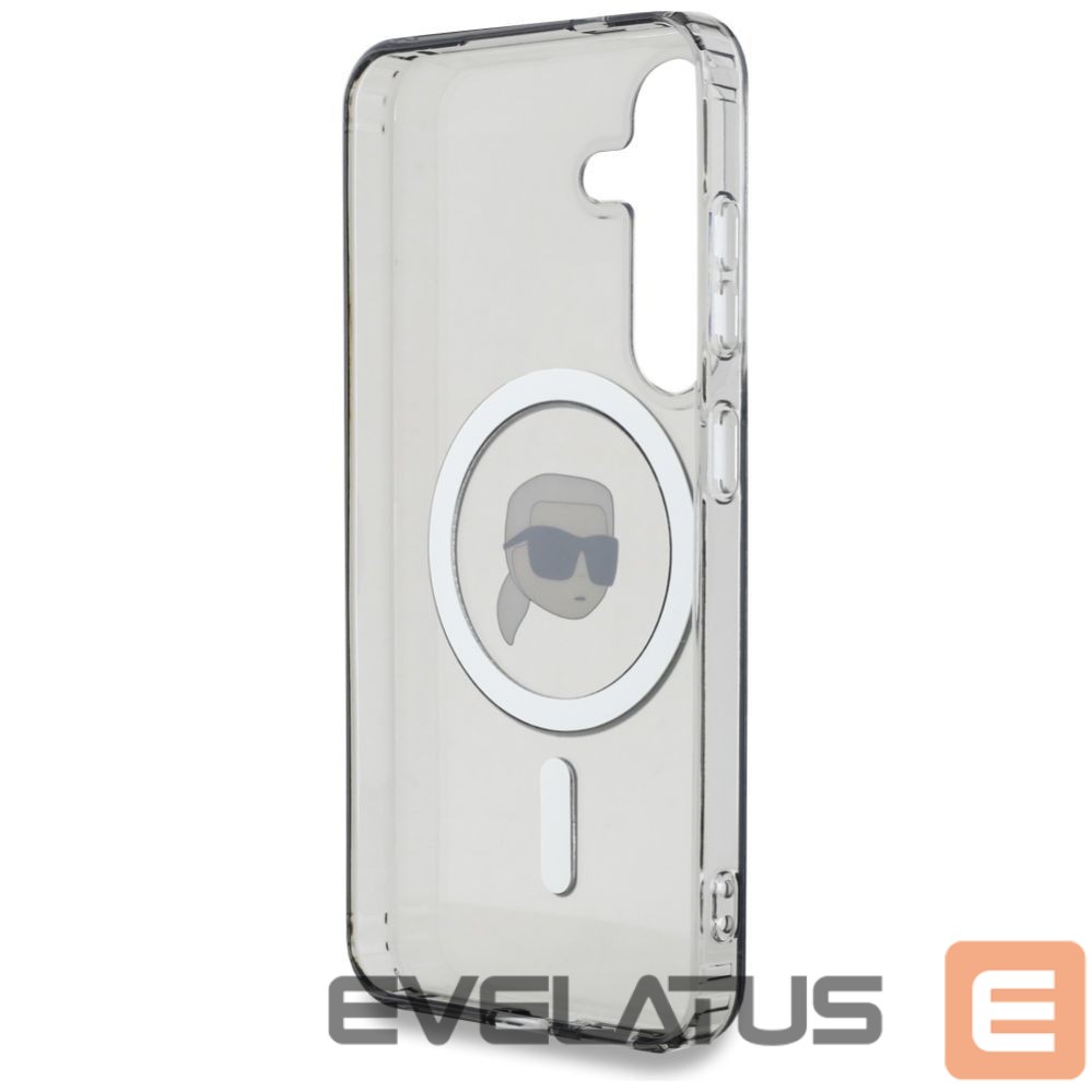 Другие товары Karl Lagerfeld Case Karl Lagerfeld Button Karl Head Printed Logo MagSafe Samsung Galaxy S25 black