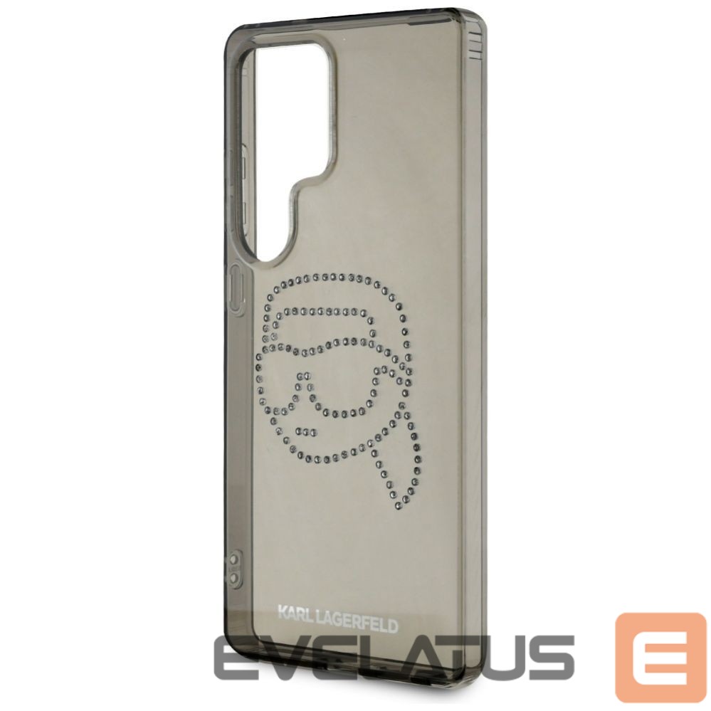 Другие товары Karl Lagerfeld Case Karl Lagerfeld Rhinestones Karl Head Logo Samsung Galaxy S25 Ultra black