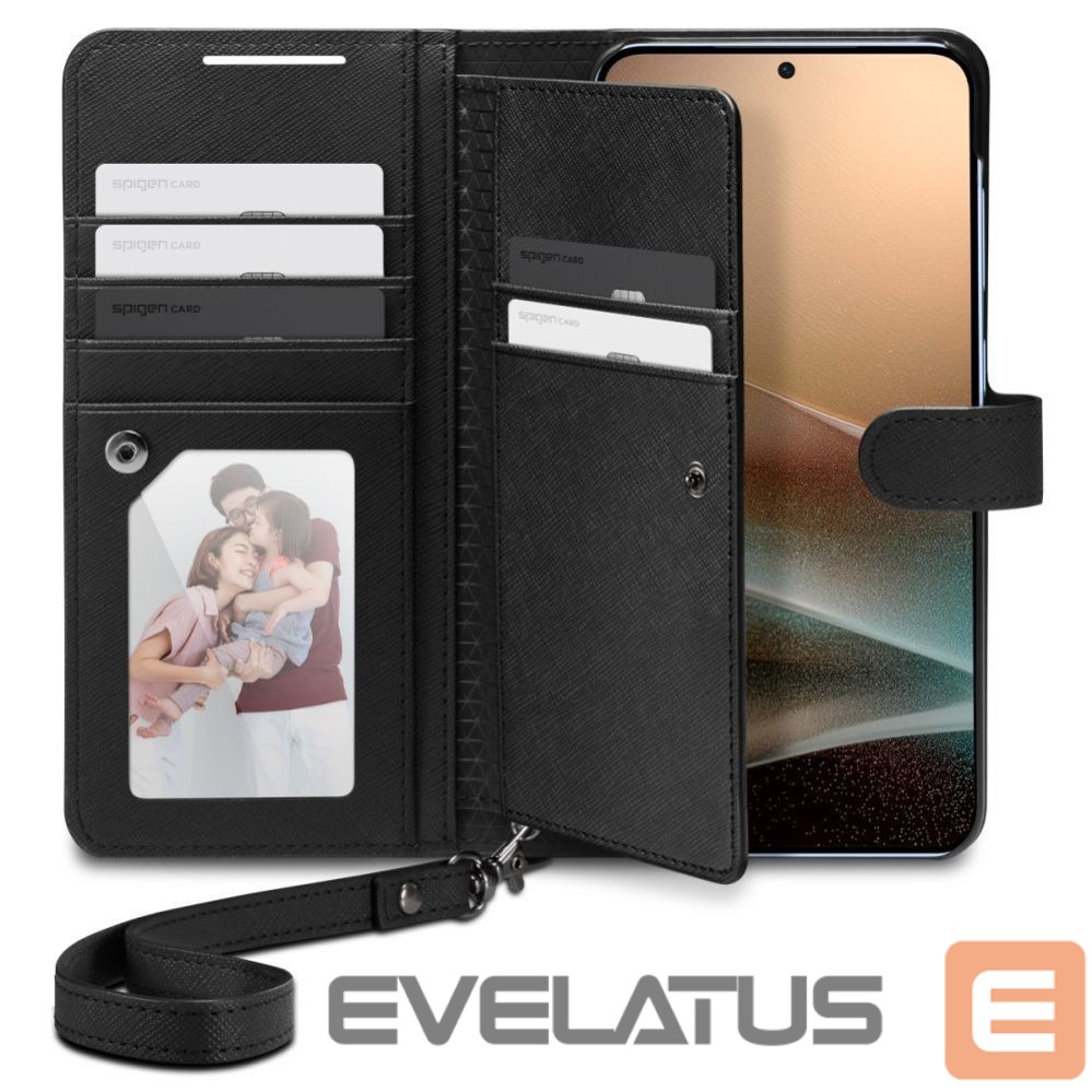 Другие товары Spigen Spigen Wallet "S" Case for Samsung Galaxy S25+ - Black
