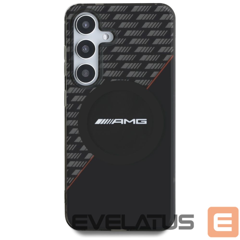 Другие товары Mercedes-Benz AMG Double Layer Rhombs MagSafe Case for Samsung Galaxy S25 - Black/Red