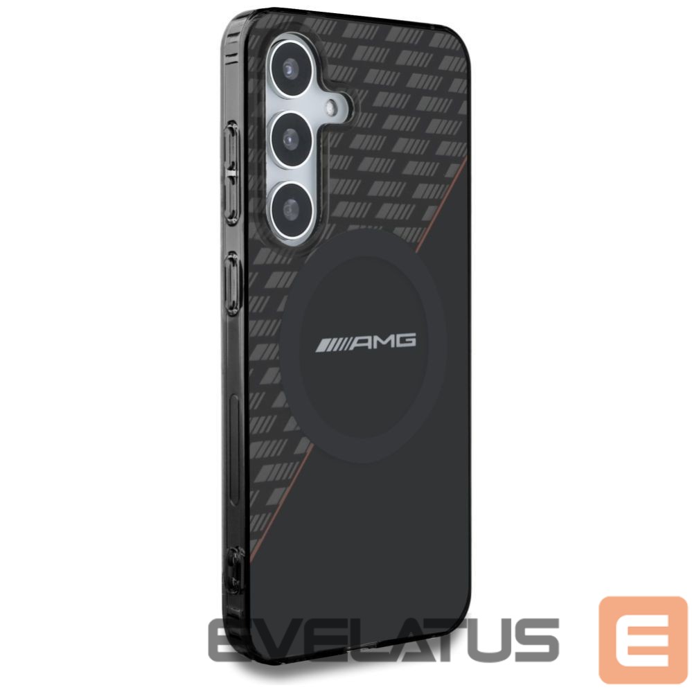 Другие товары Mercedes-Benz AMG Double Layer Rhombs MagSafe Case for Samsung Galaxy S25+ - Black/Red
