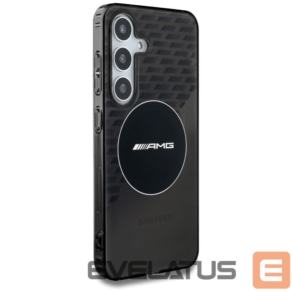 Другие товары Mercedes-Benz AMG Transparent Rhombs MagSafe Case for Samsung Galaxy S25 - Black