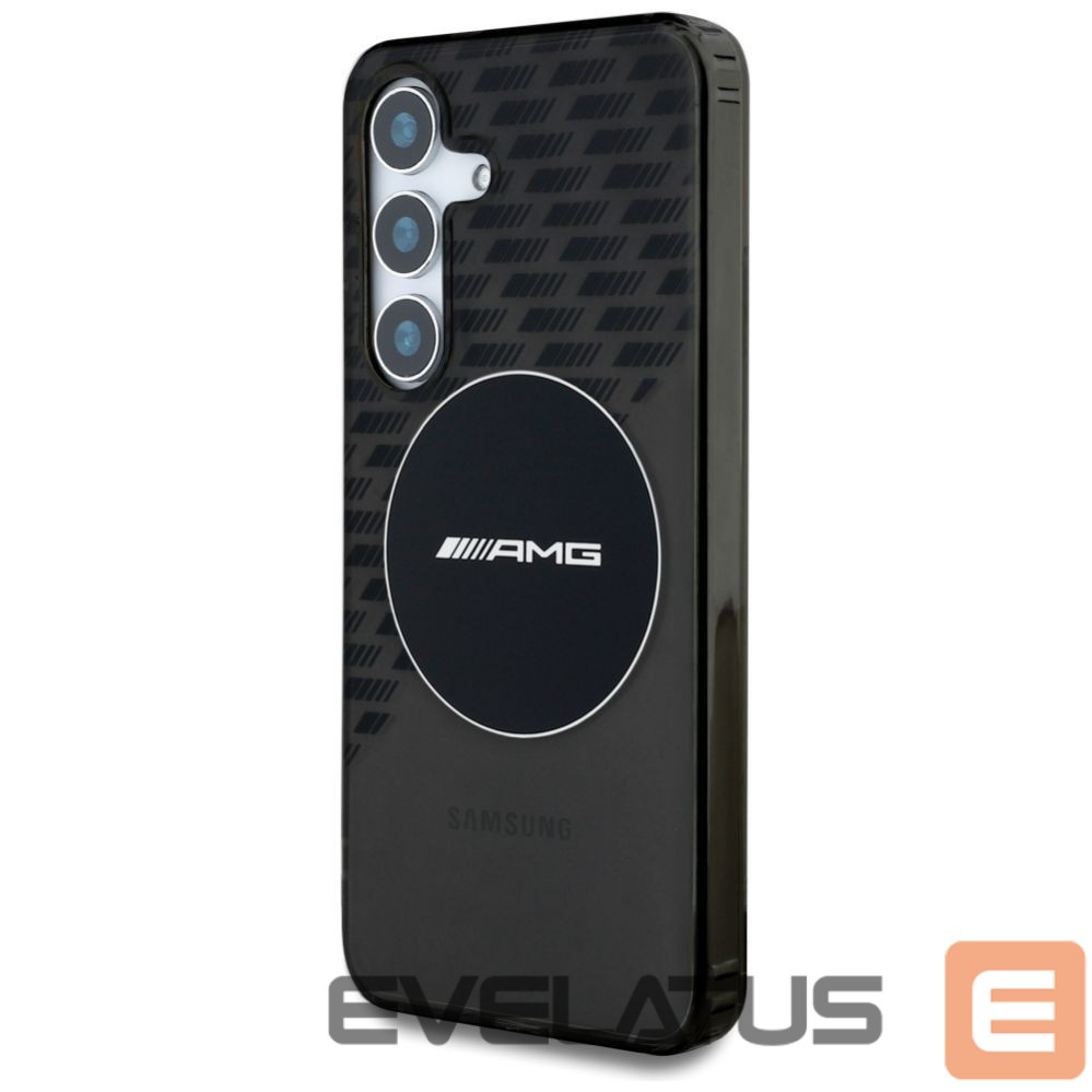 Другие товары Mercedes-Benz AMG Transparent Rhombs MagSafe Case for Samsung Galaxy S25 - Black