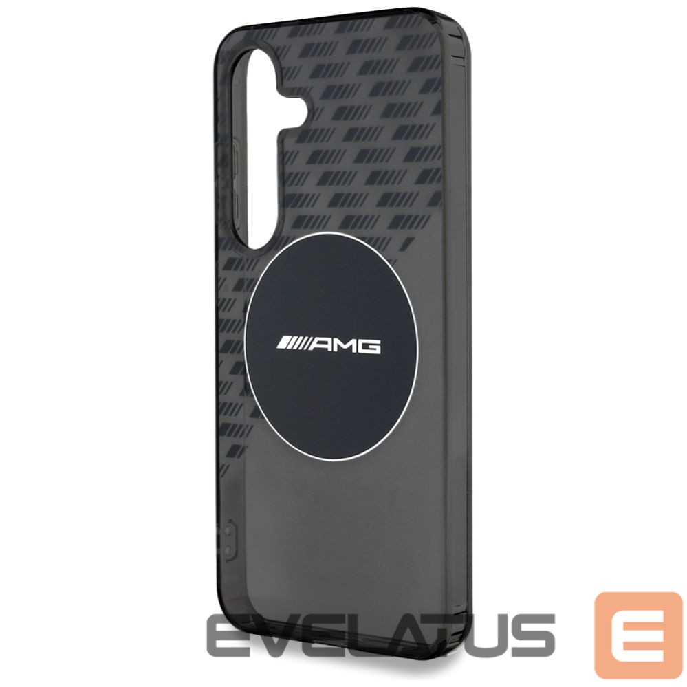 Другие товары Mercedes-Benz AMG Transparent Rhombs MagSafe Case for Samsung Galaxy S25 - Black