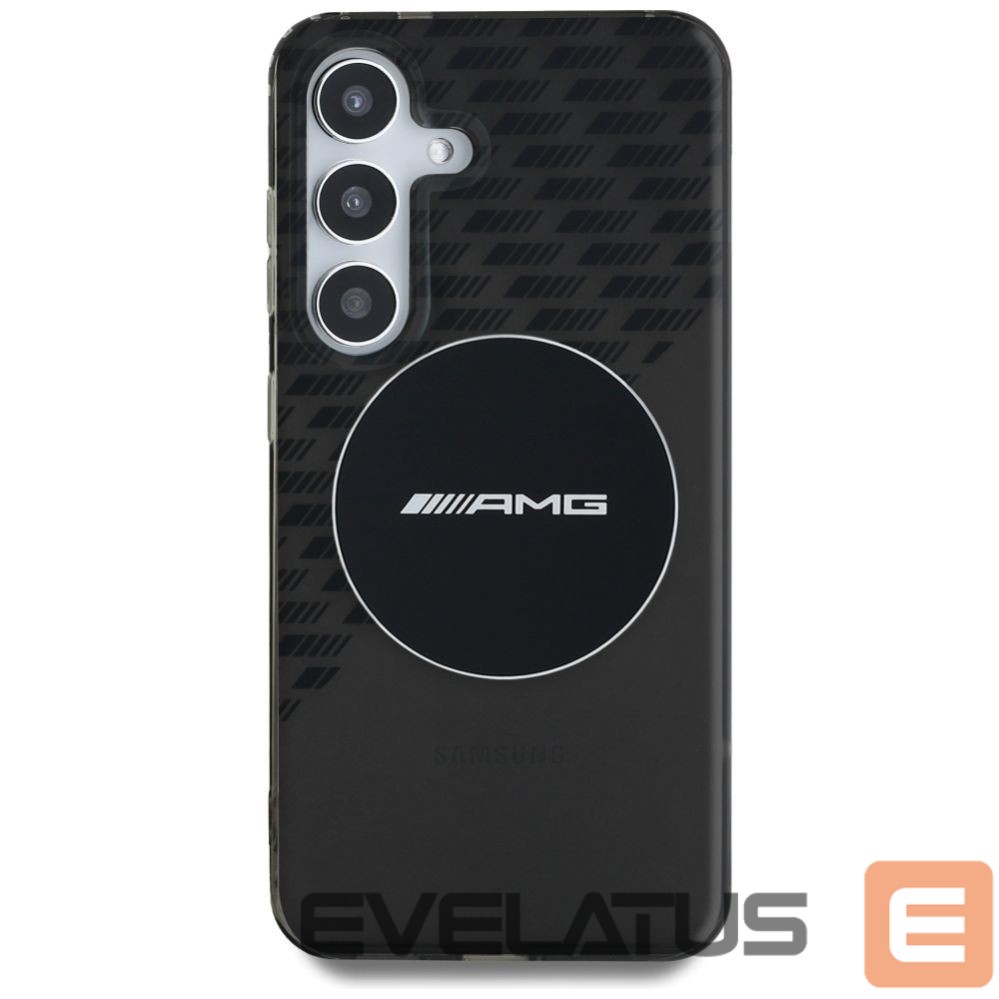 Другие товары Mercedes-Benz AMG Transparent Rhombs MagSafe Case for Samsung Galaxy S25 - Black