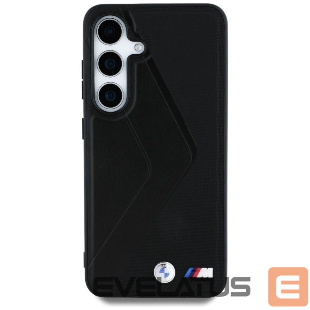Другие товары BMW BMW Leather Oversized Stripes MagSafe case for Samsung Galaxy S25 - black