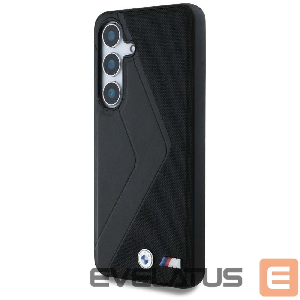 Другие товары BMW BMW Leather Oversized Stripes MagSafe case for Samsung Galaxy S25 - black