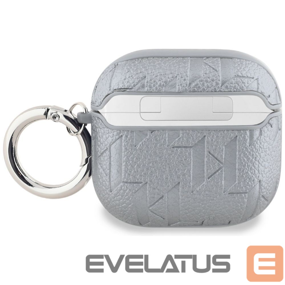 Другие товары Karl Lagerfeld Karl Lagerfeld Monogram Karl Head case for AirPods 4 - silver