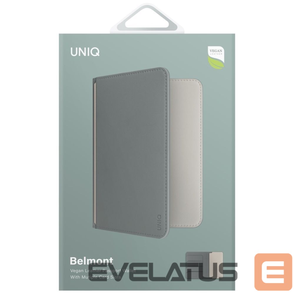 Другие товары UNIQ Uniq Belmont RFID Blocking Passport Case - Green/Ivory
