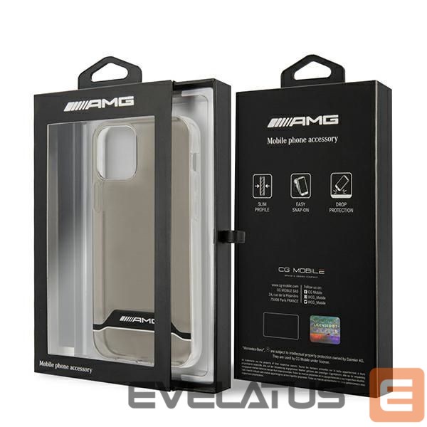 Другие товары Mercedes-Benz AMG Electroplate Black&White Case for iPhone 12 / 12 Pro - Transparent