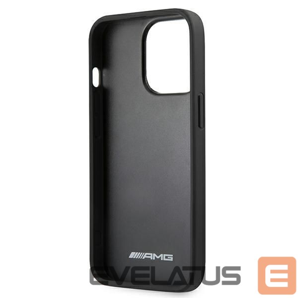 Другие товары Mercedes-Benz AMG Leather Hot Stamped Case for iPhone 13 Pro / 13 6.1" - Black