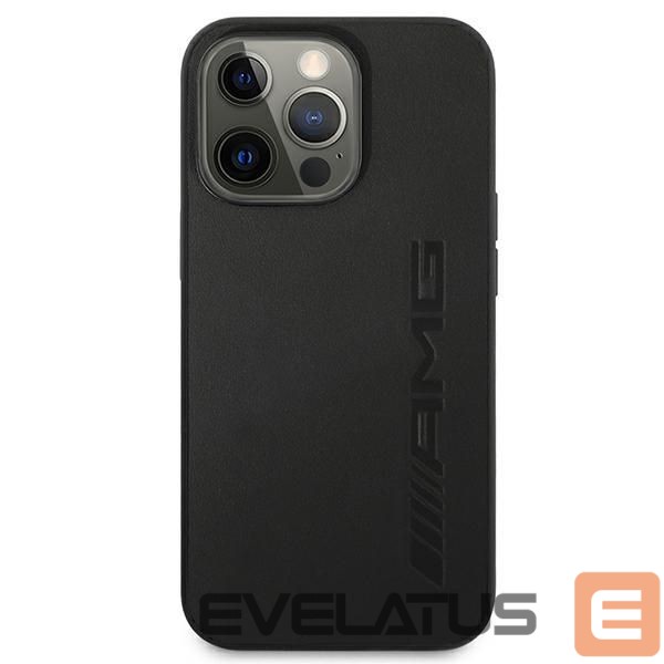 Другие товары Mercedes-Benz AMG Leather Hot Stamped Case for iPhone 13 Pro / 13 6.1" - Black