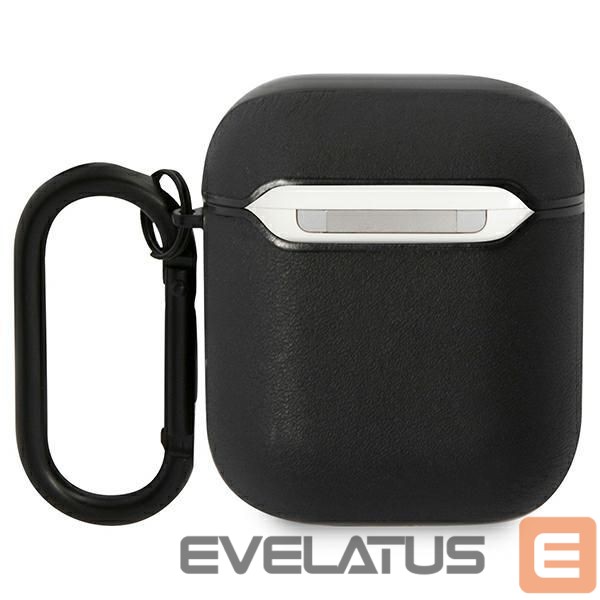 Другие товары BMW BMW Leather Color Lines Case for AirPods 1 / 2 - Black