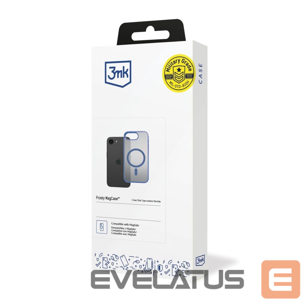 Другие товары 3MK 3mk Frosty MagCase for Apple iPhone 16E - Blue
