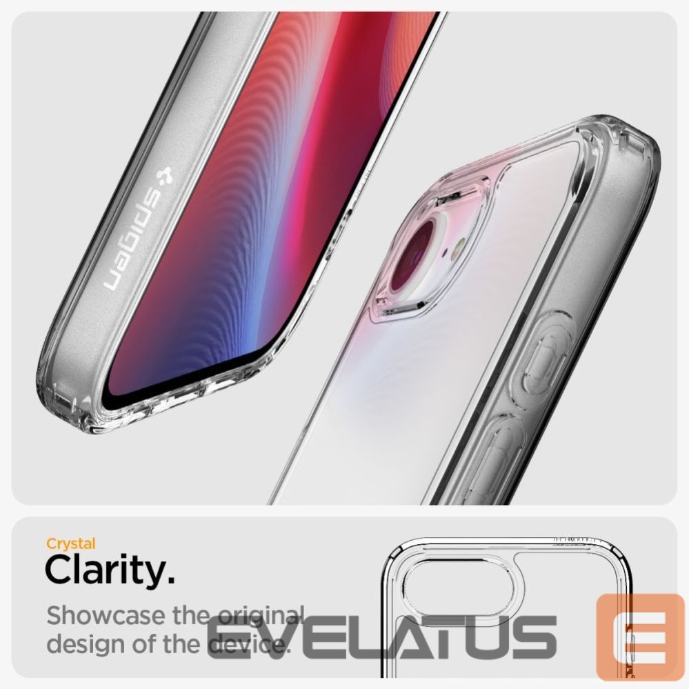 Другие товары Spigen Spigen Ultra Hybrid Case for iPhone 16e / 17e - Transparent