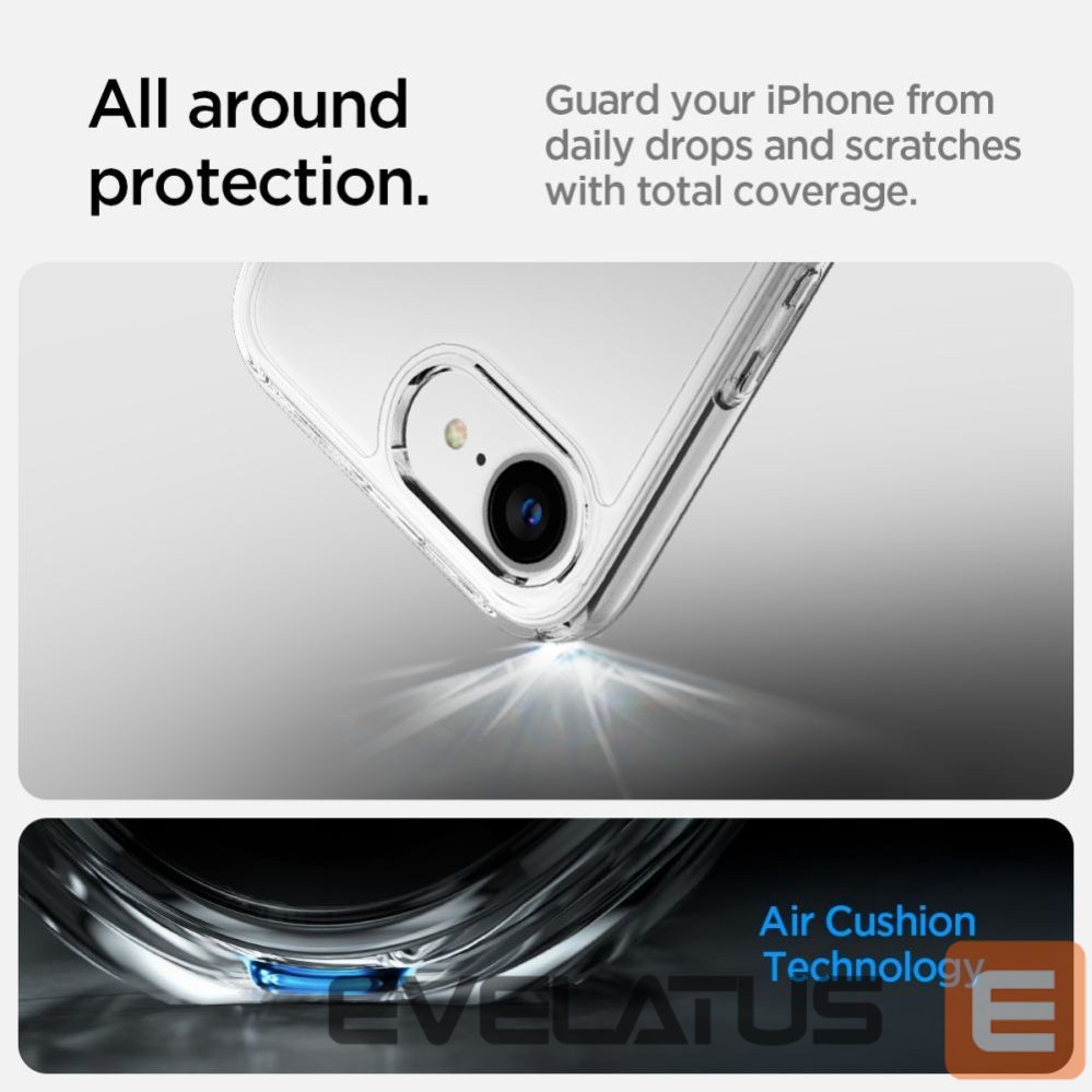 Другие товары Spigen Spigen Ultra Hybrid Case for iPhone 16e / 17e - Transparent